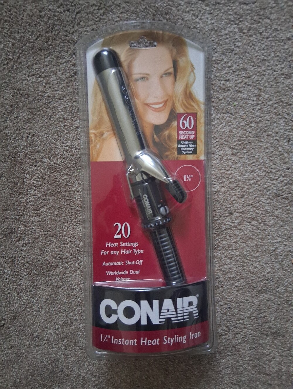 Conair Instant Heat 1 1/2 Inch Curling Iron 1.5 inch Barrel (CD89GNR) BRAND NEW